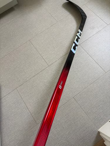 (RED) Senior CCM JetSpeed FT8 Pro Right Handed Hockey Stick P29 70 Flex (New)