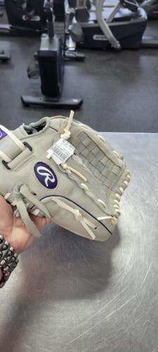 Used Rawlings SCSB12PU BB/SB Glove RH Throw Grey 12" 11497-S000154540