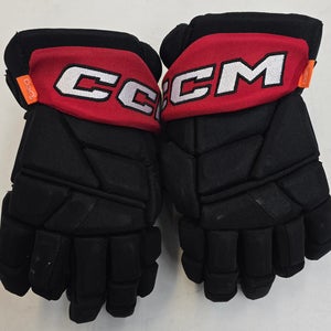 CCM Jetspeed FTW Custom Pro Stock Women's Hockey Gloves 12" Used Team Canada (14775)