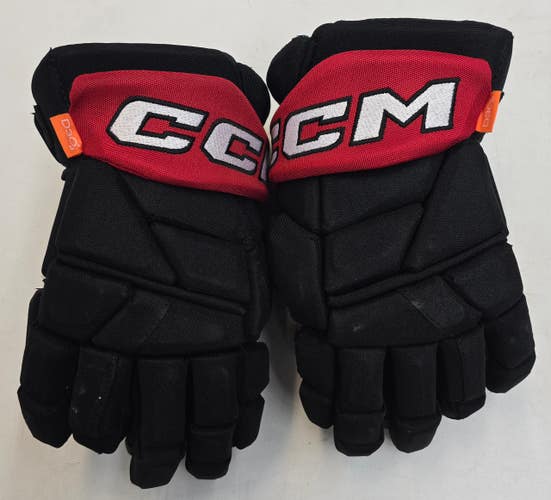 CCM Jetspeed FTW Custom Pro Stock Women's Hockey Gloves 12" Used Team Canada (14775)