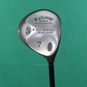 Callaway Big Bertha Warbird Heaven 7 Wood Factory RCH 99 Graphite Regular *READ*