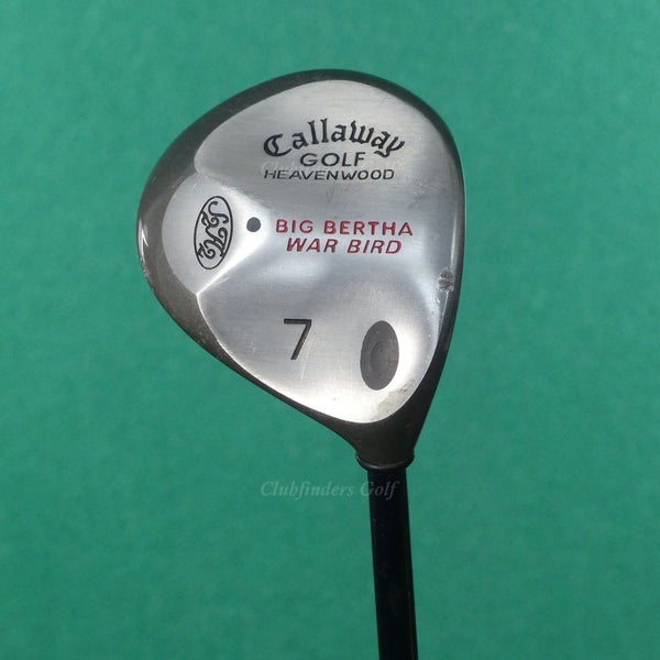 Callaway Big Bertha Warbird Heaven 7 Wood Factory RCH 99 Graphite Regular *READ*