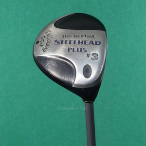 Callaway Big Bertha Steelhead Plus Fairway 3 Wood Factory Graphite Regular