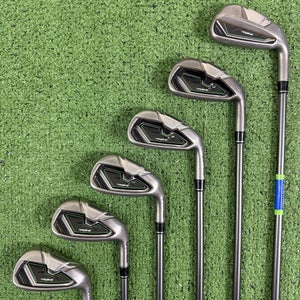 TaylorMade RBZ RocketBallz 5-PW Iron Set Regular Flex 65g Graphite +1/2” Long
