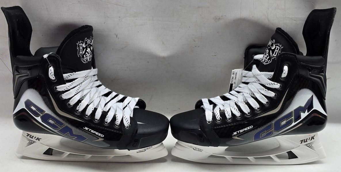 CCM Jetspeed FT8 Pro Custom Pro Stock Hockey Skates 10 New Burns MIC (14779)