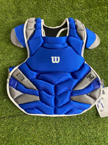 Blue Adult Wilson C1K Catcher's Chest Protector (New)
