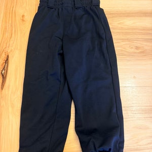 Black Kid's Small Youth Rawlings Game Pants (Used)