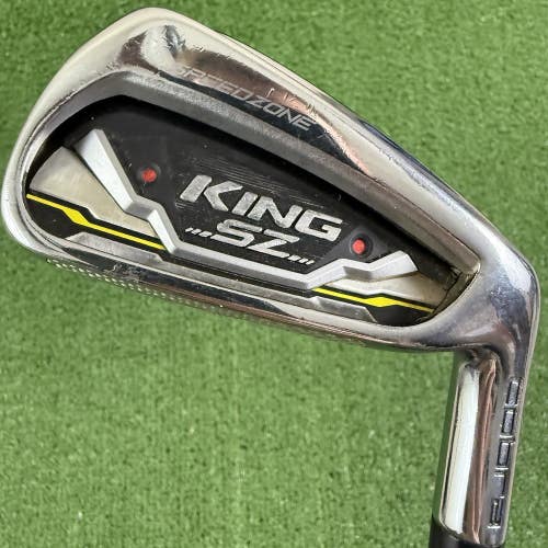 Cobra King SpeedZone SZ 7 Iron True Temper Score Regular Flex Steel -1.25 Short
