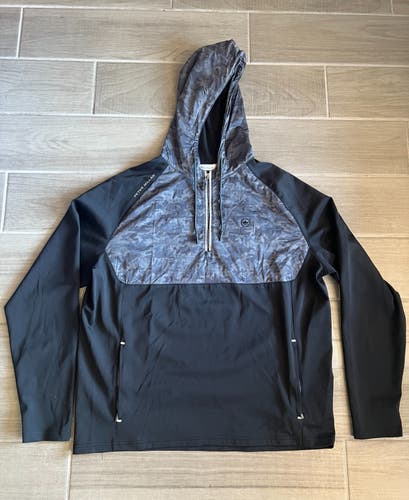 Peter Millar 1/4 Zip - Black Camo