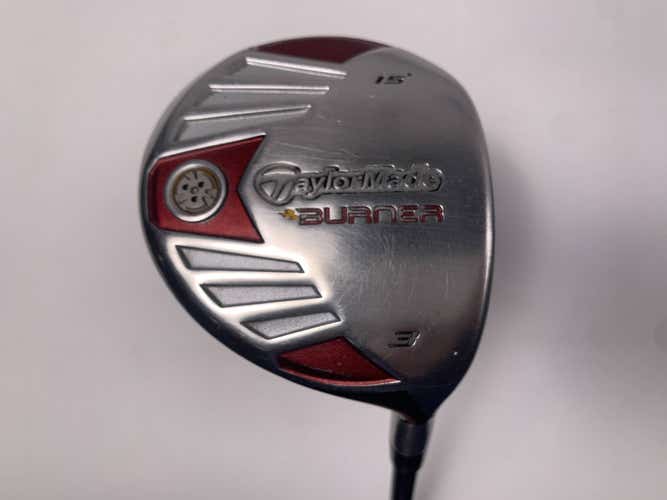 TaylorMade Burner Steel 2007 3 Fairway Wood 15* REAX SuperFast 50g Senior RH