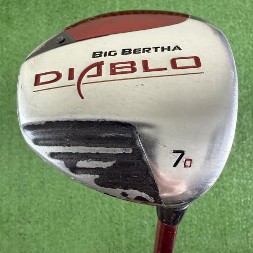 Callaway Big Bertha Diablo 7 D Fairway Wood Draw 60g Regular Flex Graphite 41.5