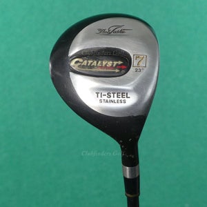 Bob Toski Catalyst Ti-Steel Fairway 23 7 Wood Factory Flex 310 Graphite Men's