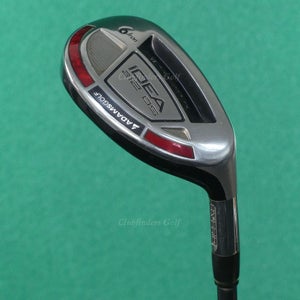 Adams Idea a12 OS Hybrid 6 Iron Factory Grafalloy ProLaunch Blue 60R Regular