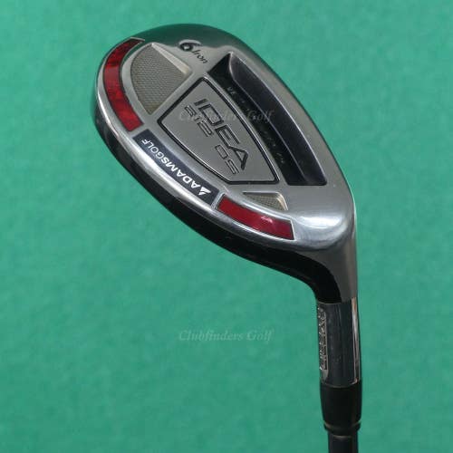 Adams Idea a12 OS Hybrid 6 Iron Factory Grafalloy ProLaunch Blue 60R Regular