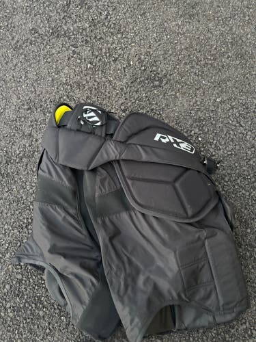 Junior Large Warrior Ritual x3 E+ Hockey Goalie Pants Pro Stock (Used)