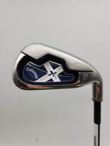 2007 CALLAWAY X18 6 IRON LIGHT GRAPHITE 34.5" GOOD
