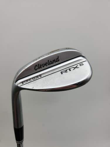 LEFTY 2023 CLEVELAND RTX6 ZIPCORE WEDGE 60*/10 WEDGEFLEX DYNGOLD 35" GOOD