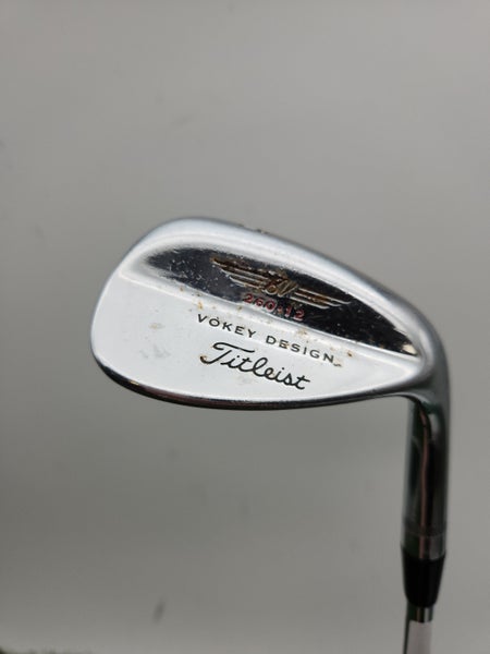 2006 TITLEIST VOKEY CHROME 200 SERIES WEDGE 60*/12 WEDGEFLEX DYNGOLD 34.75" FAIR