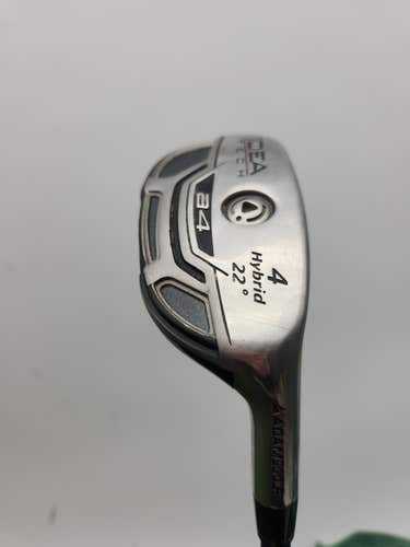 2008 ADAMS IDEA TECH A4 HYBRID 4 HYBRID 22* STIFF MITSU JAVLNFX H80 GOOD