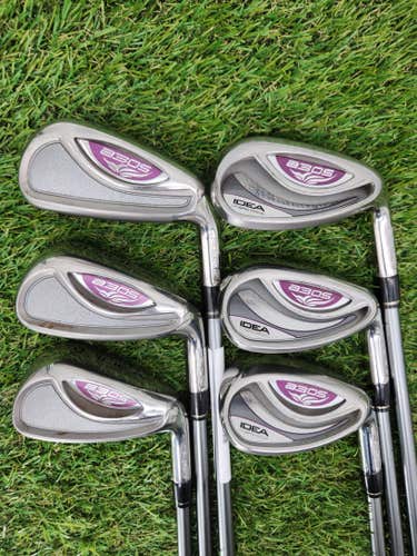 ADAMS A30S IRON SET 7-SW LADIES ADAMS IDEA 55G VERYGOOD