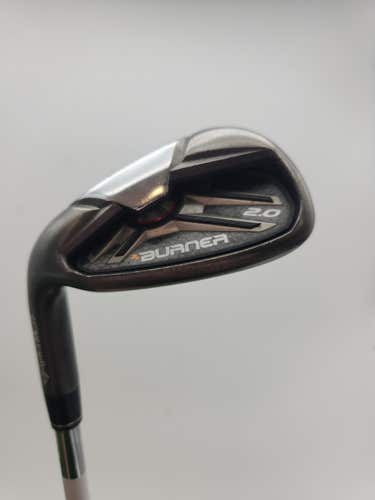 LEFTY 2010 TAYLORMADE BURNER 2.0 GAP WEDGE REG TM STEEL 85 35.5" GOOD
