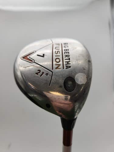 2006 CALLAWAY BIG BERTHA FUSION 21* REG ALDILA NVS ORANGE 55 FAIR