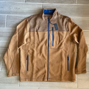 BRAND NEW Tan Fleece Jacket