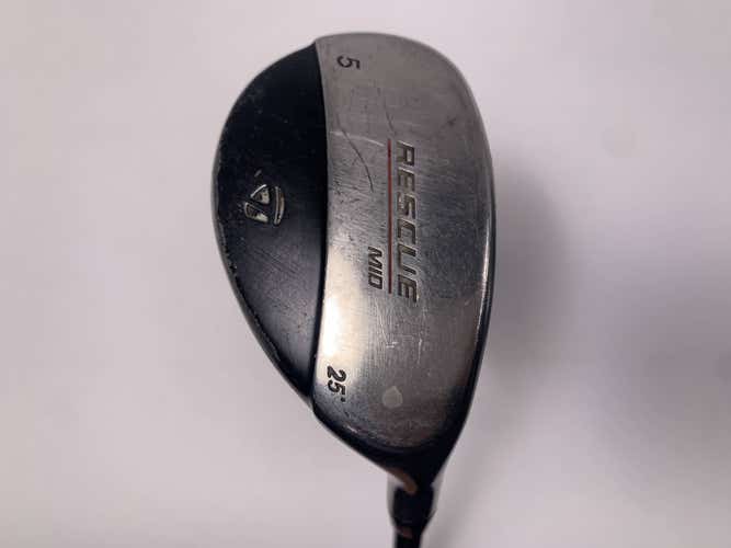 TaylorMade Rescue Mid 5 Hybrid 25* Regular Graphite Mens RH