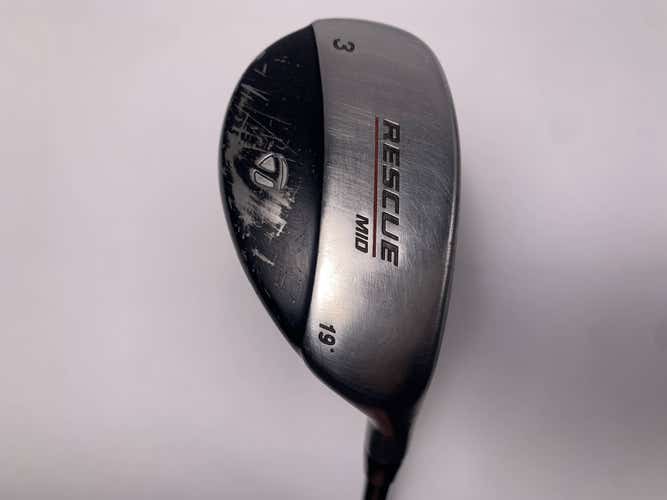 TaylorMade Rescue Mid 3 Hybrid 19* Fujikura E Fit-On 270 HB Regular RH