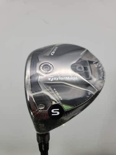NEW LEFTY 2025 TAYLORMADE QI35 TOUR 3 WOOD 15* STIFF MITSU KAILI BLUE +HC BRANDN