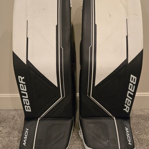 Large Bauer Mach Goalie Leg Pads (Used)