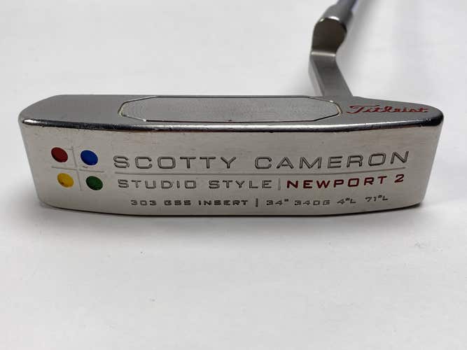 Scotty Cameron Studio Style Newport 2 Putter 34" Mens RH