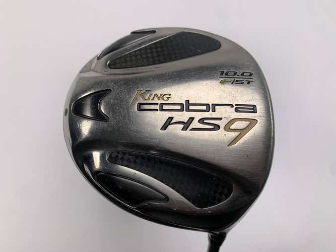 Cobra HS9 F Driver 10* Graphite Design YS-5.6+ 55g Regular Graphite Mens RH