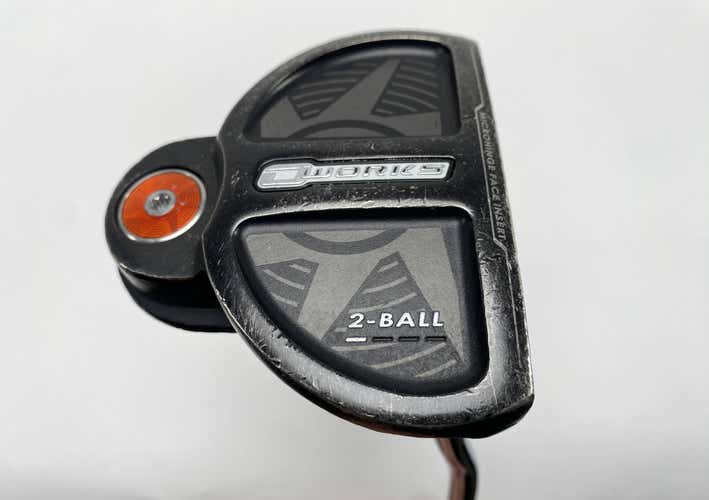 Odyssey O-Works 2-Ball Putter 35.5" SuperStroke Flatso 3.0 Mens RH