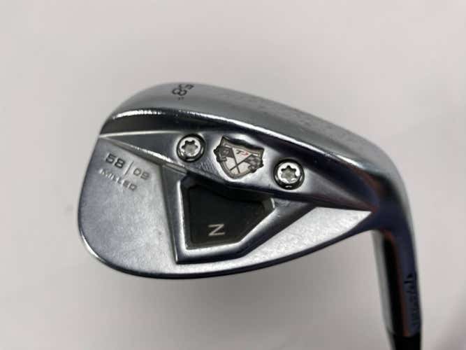 TaylorMade Rac TP Z Groove Black Wedge 58* 9 Aldila NV Green Stiff Graphite RH