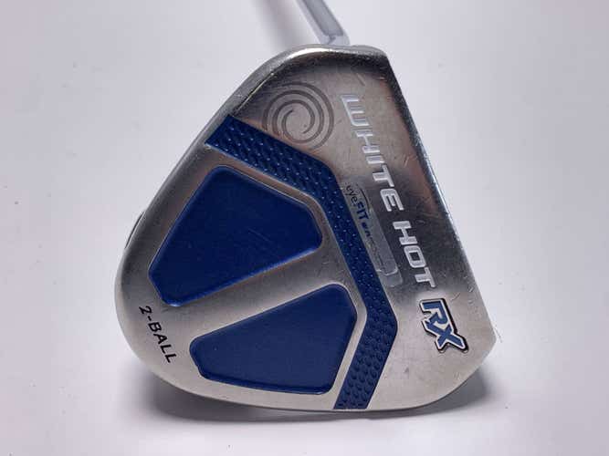Odyssey Lady White Hot RX 2-Ball Putter 35" SuperStroke Tour 3.0 Mens LH HC