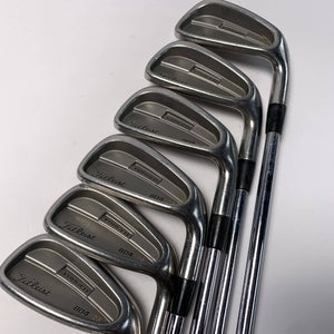 Titleist 804 OS Iron Set 4-PW NS Pro 970 Stiff Steel Mens RH- Missing 9 Iron