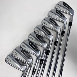 Callaway Apex Pro 24 Iron Set 3-PW True Temper DG S300 Stiff Steel Mens RH