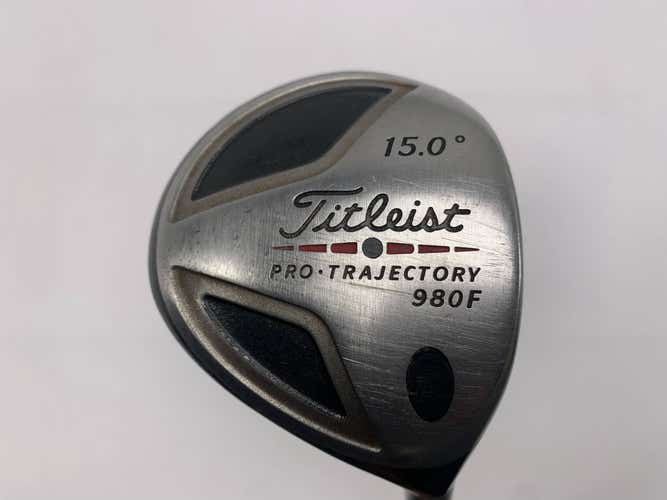 Titleist 980 F Strong 3 Fairway Wood 15* UST ProForce Gold Stiff RH
