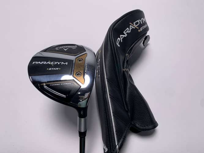 Callaway Paradym Star 3 Fairway Wood 16* Mamiya ATTAS Speed Series Regular RH HC