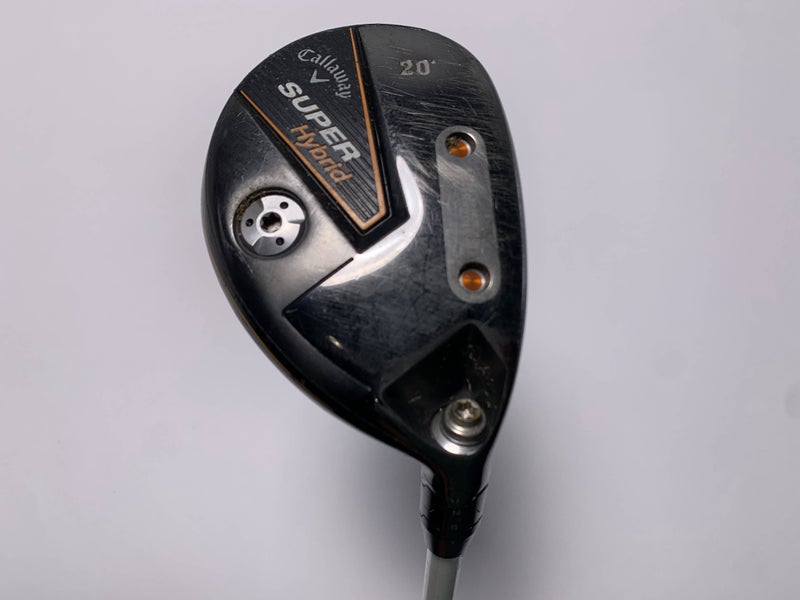 Callaway Super 3 Hybrid 20* Aldila Rogue 110 MSi 85g Stiff RH Midsize Grip