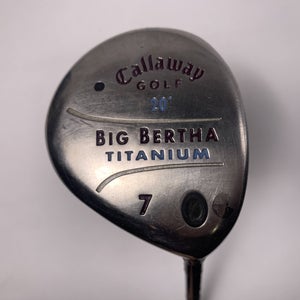 Callaway Big Bertha 2005 7 Fairway Wood 21* Big Bertha Gems 55 Ladies Womens RH