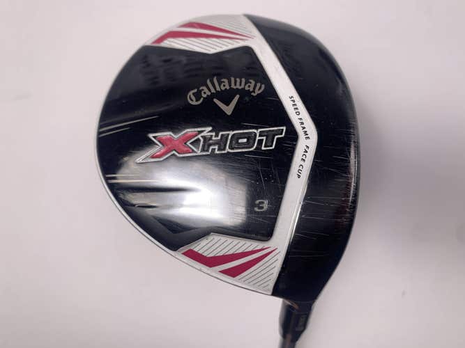 Callaway X Hot 2013 3 Fairway Wood 15* Project X PXv Ladies Graphite Womens RH