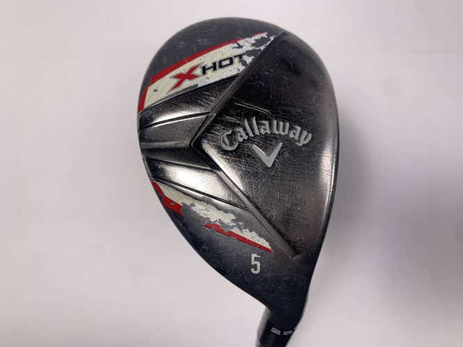 Callaway X Hot 2013 5 Hybrid 25* 65g Regular Graphite Mens RH Midsize Grip