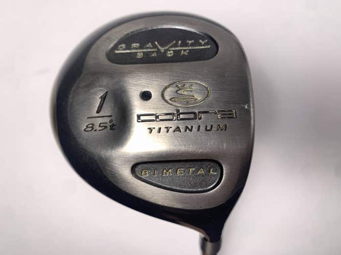 Cobra Gravity Back Driver 8.5T* Stiff Graphite Mens RH