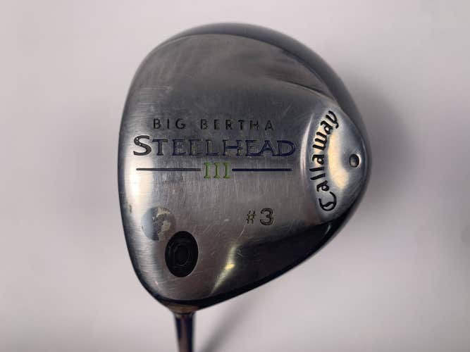 Callaway Steelhead III 3 Fairway Wood 15* System III Ladies Graphite Womens LH