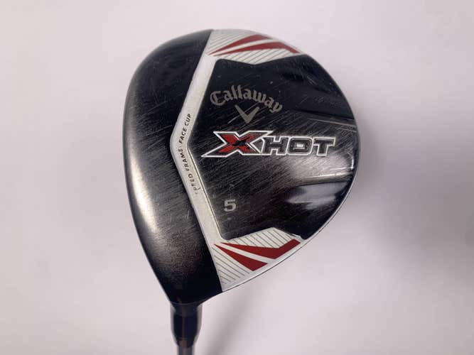 Callaway X Hot 19 5 Fairway Wood 18* Project X PXv Ladies Graphite Womens LH