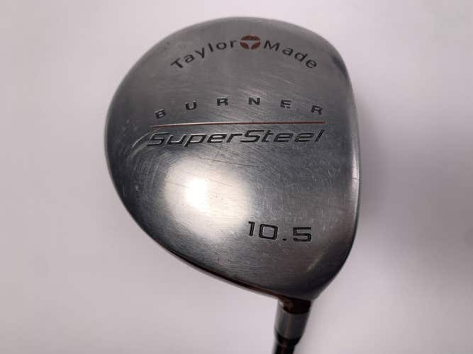 TaylorMade Supersteel Driver 10.5* Bubble M-70 70g Senior Graphite Mens RH