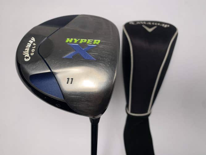 Callaway Hyper X Driver 11* Aldila 55g Ladies Graphite Womens RH HC Midsize Grip