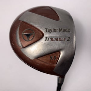 TaylorMade Ti Bubble 2 Driver 9.5* 90g Stiff Graphite Mens RH